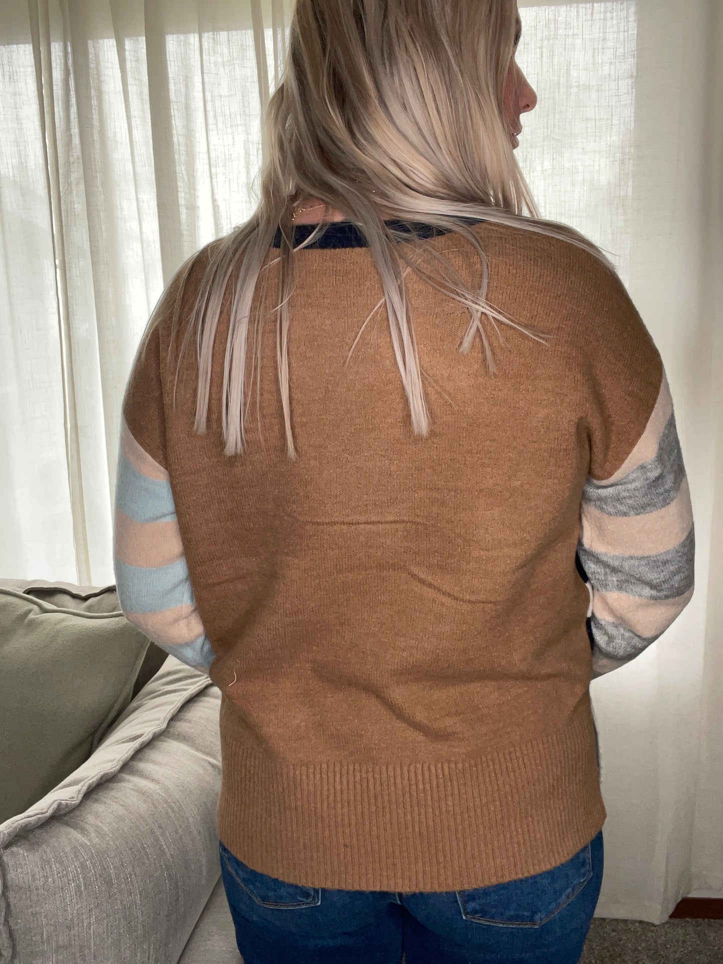 TRIBAL: L/S Boat NK Sweater