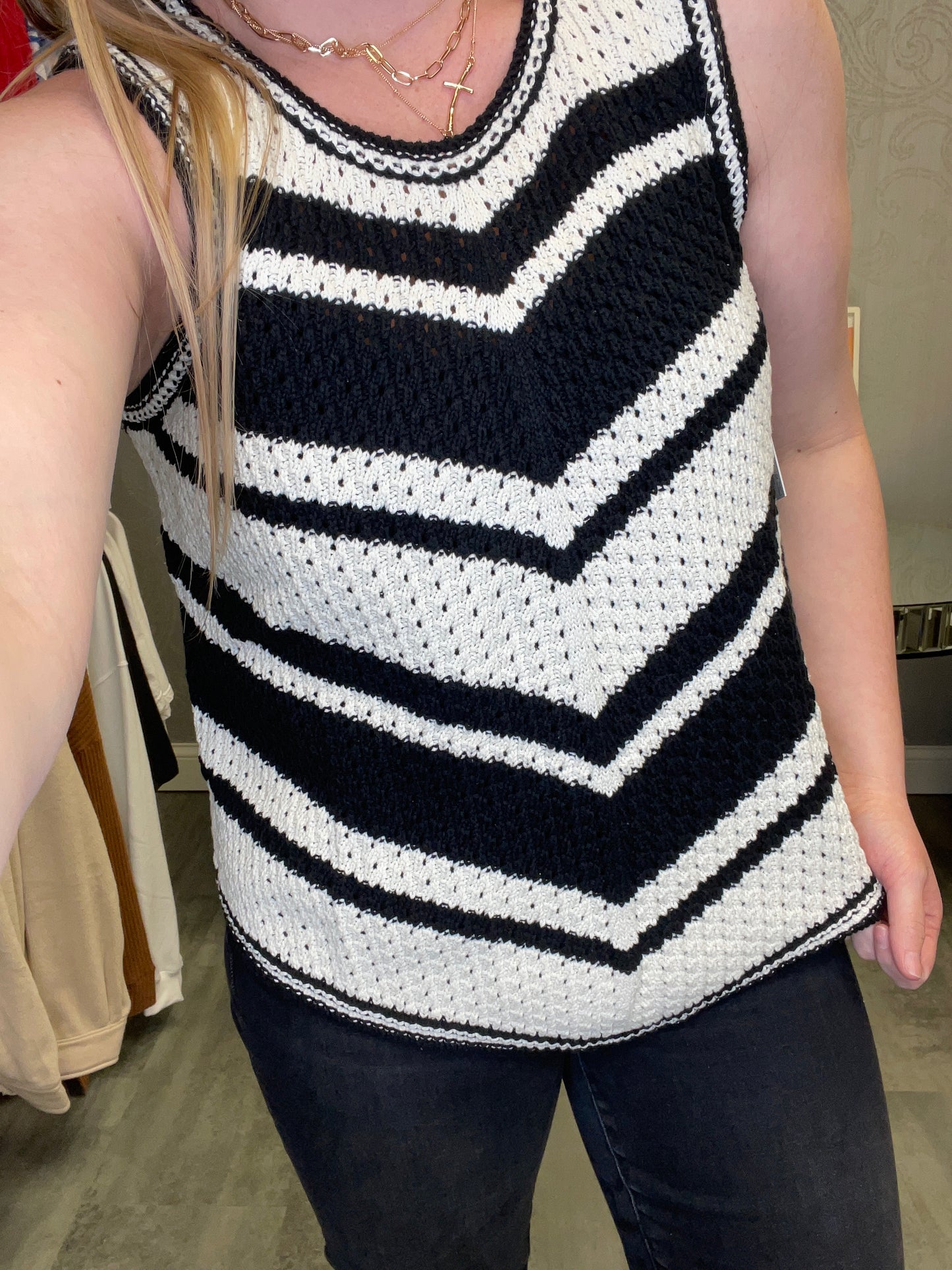 TRIBAL: CROCHET TANK