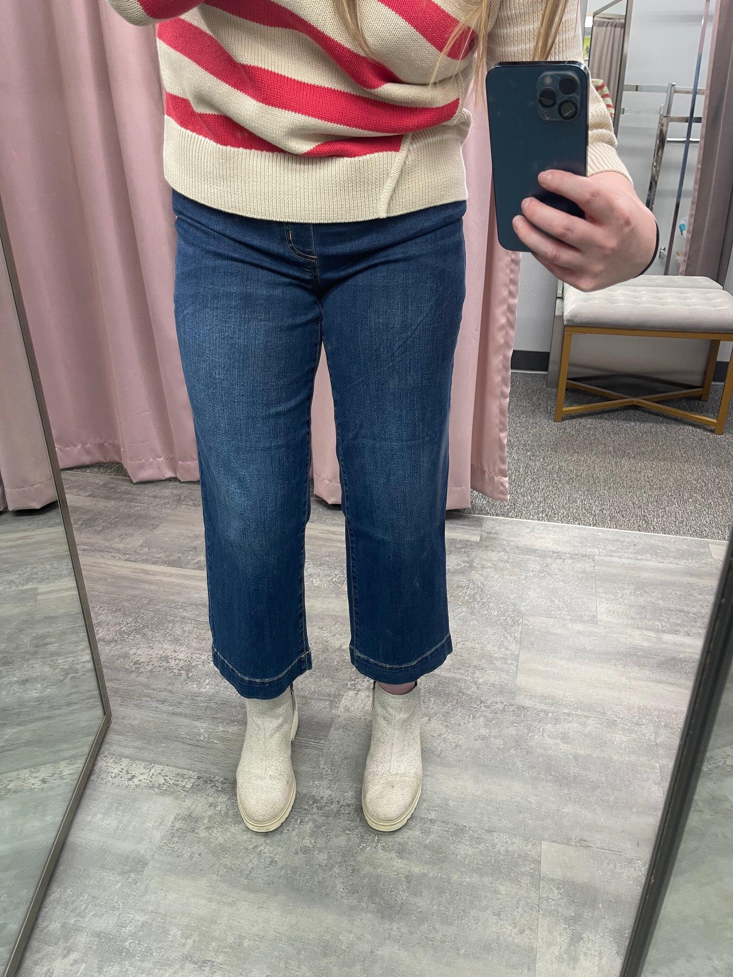 TRIBAL: AUDREY PULL ON FLARE JEAN