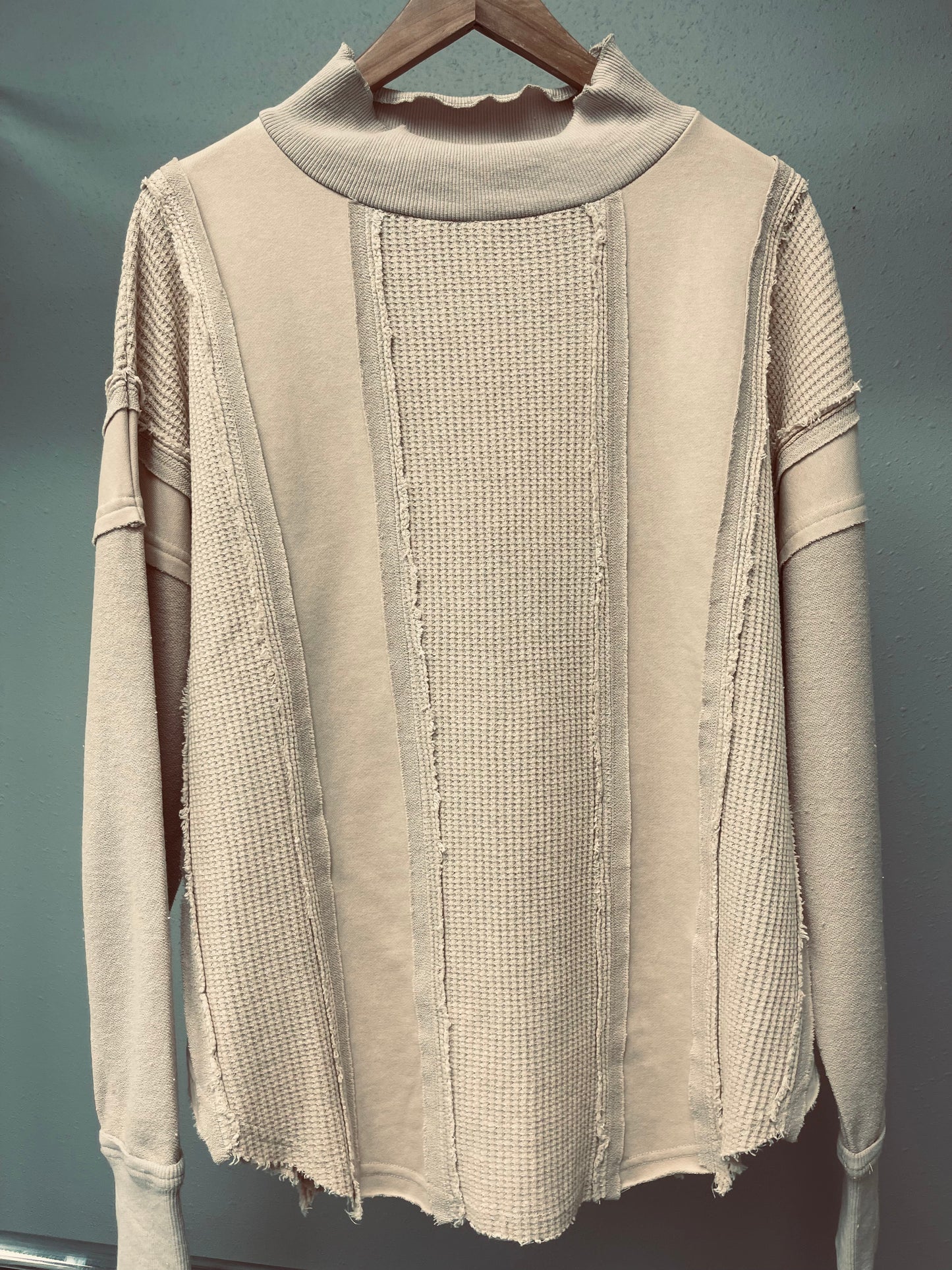 CHARLIE WASHED FABRIC LONG SLEEVE