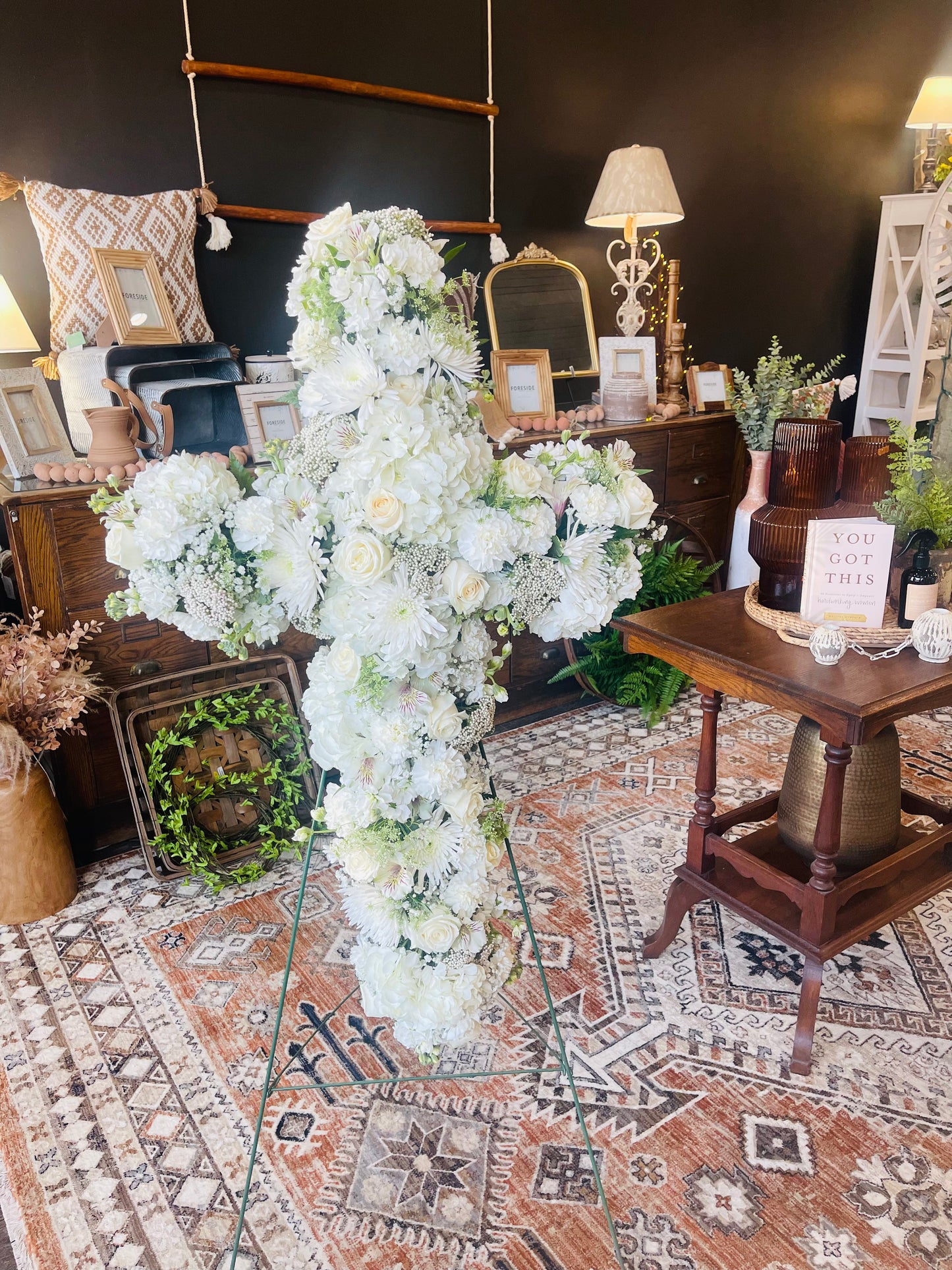 FLORAL CROSS