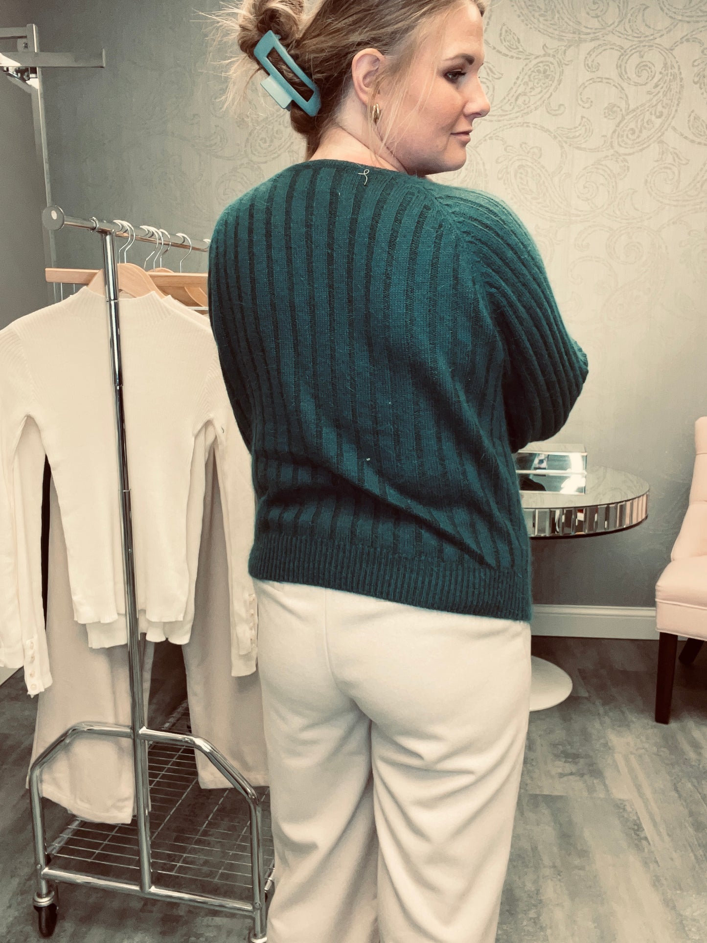 MICKY EMERALD SWEATER