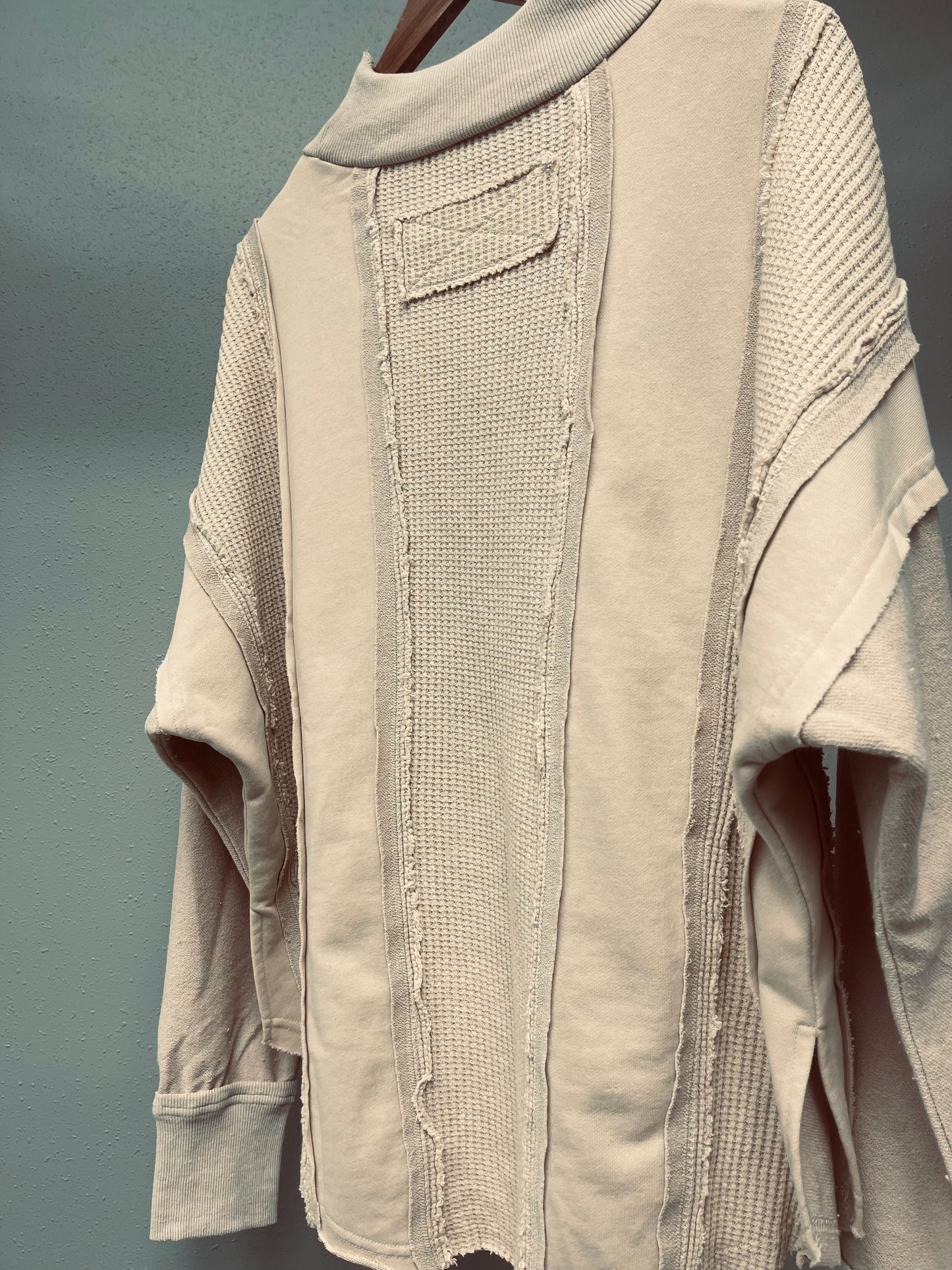 CHARLIE WASHED FABRIC LONG SLEEVE