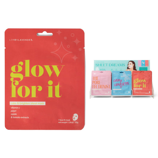 Lemon Lavender Sheet Dreams Face Masks Assortment