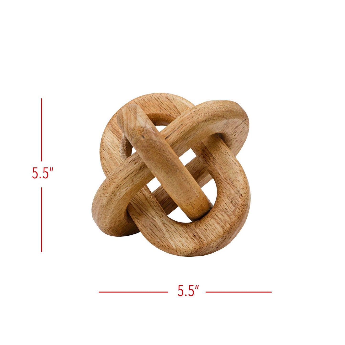 Olin Wood Knot Decorative Accent