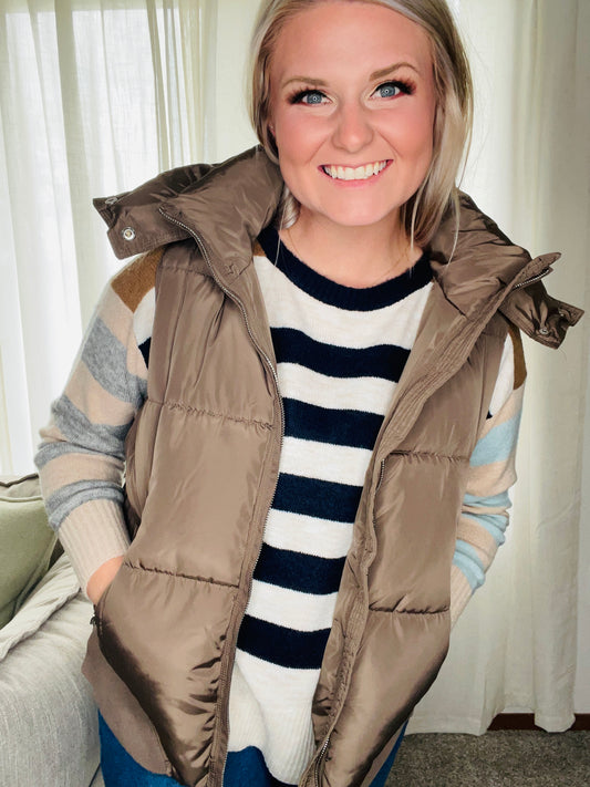 TRIBAL: PUFFER VEST