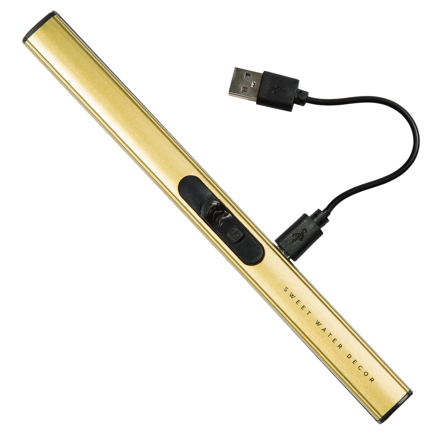 Gold Rechargeable Electric Lighter - Home Decor & Gifts