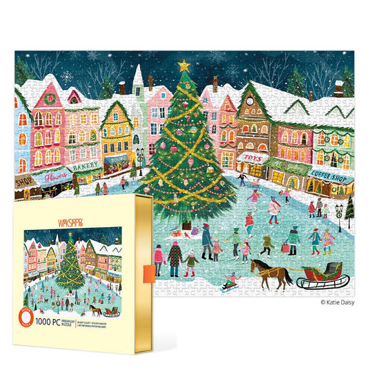 Town Square 1000 Piece Christmas Puzzle