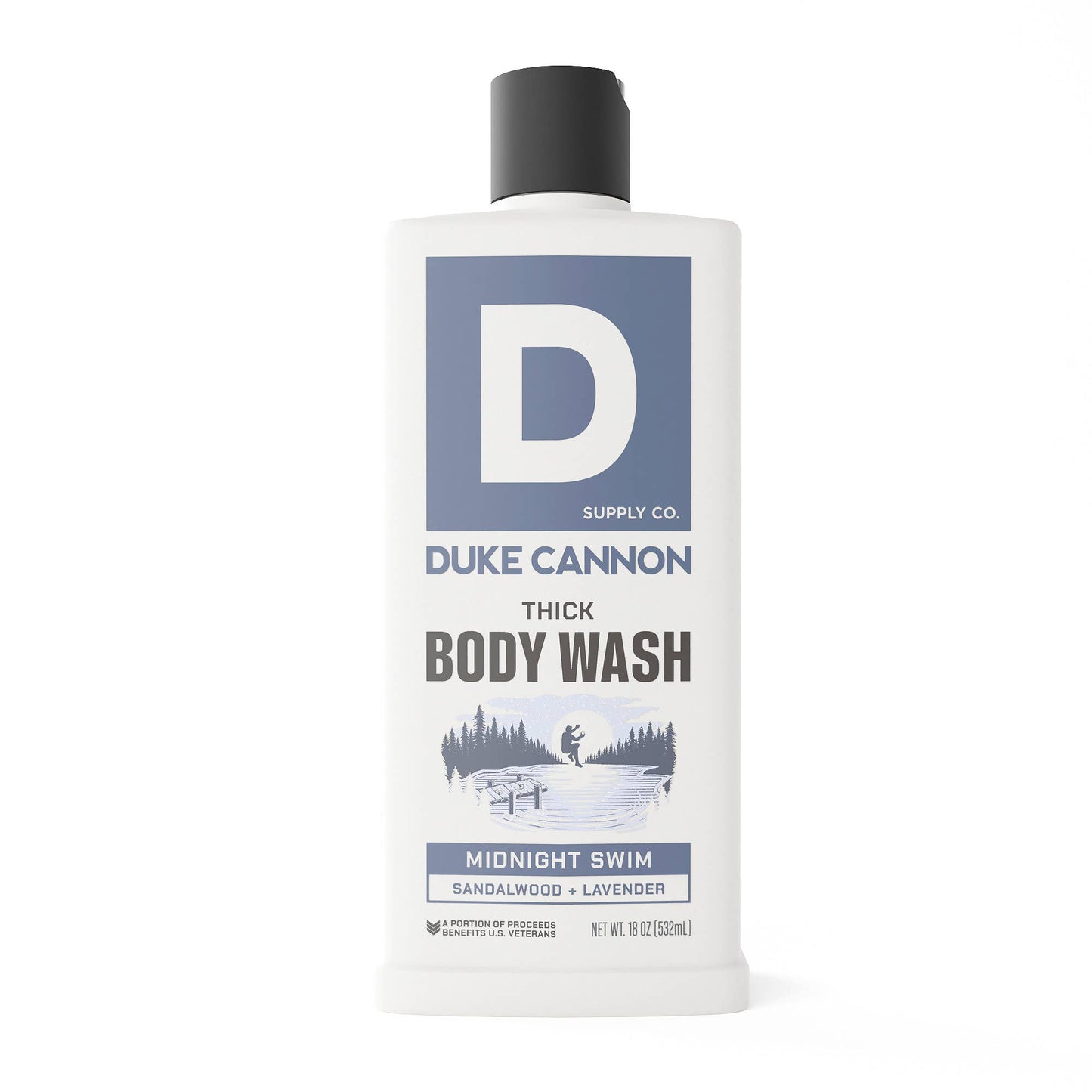 DUKE CANNON: THICK Body Wash Midnight Swim 18oz