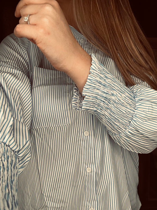 STRIPED BUTTON DOWN