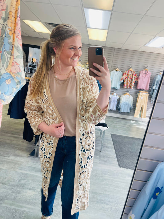 POL: WOVEN WHISPERS CARDIGAN