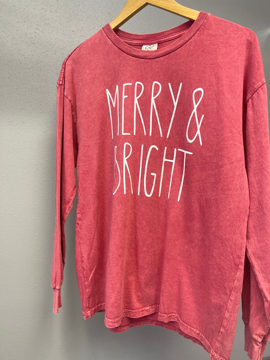 MERRY AND BRIGHT TEE