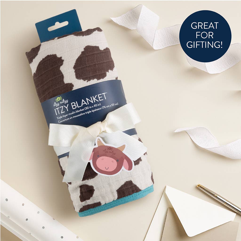 Itzy Blanket™: Strawberries + Cream