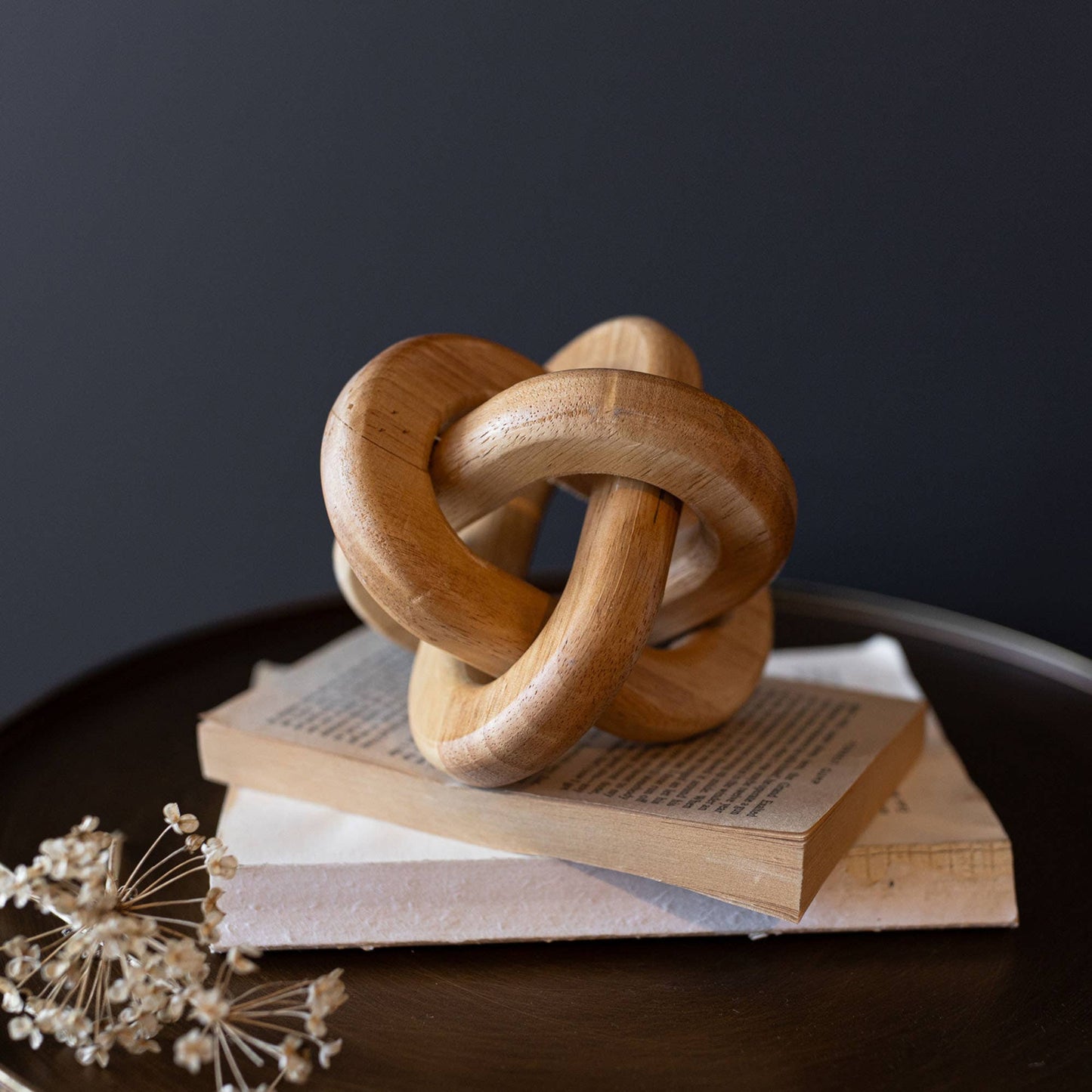 Olin Wood Knot Decorative Accent